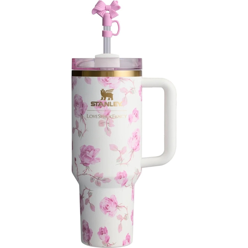 Stanley x LoveShackFancy 40oz Ribbon Rosa NWT